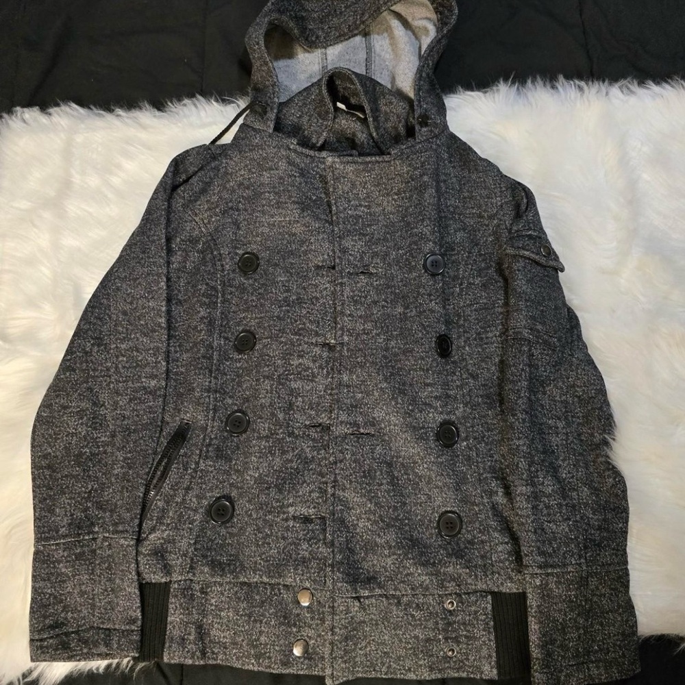 Charlotte Russe Women’s Dark Heather Grey Jacket size M